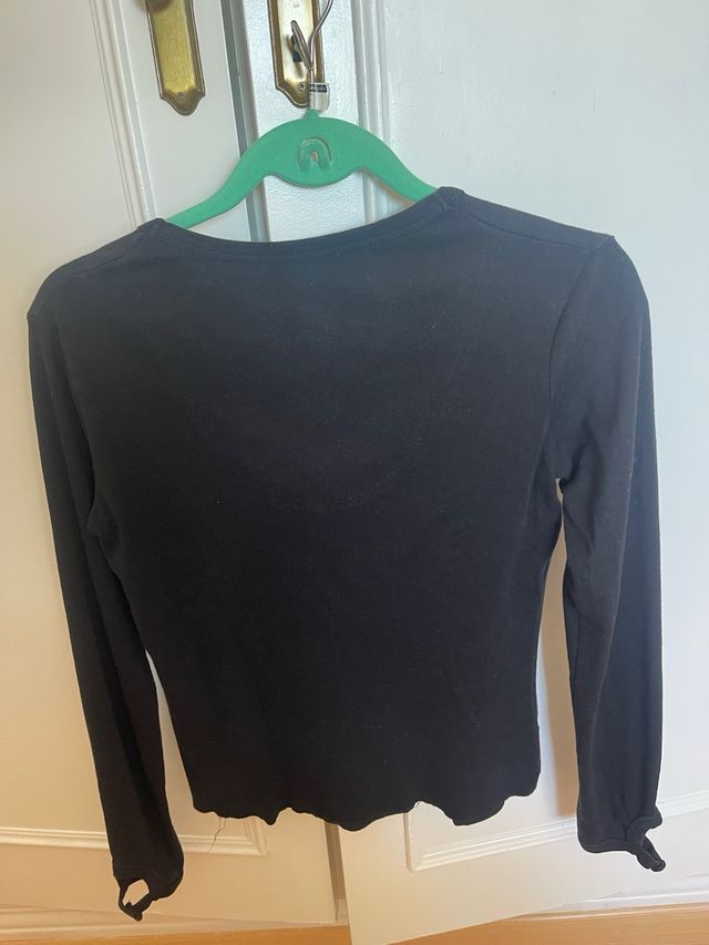 Camiseta Desigual negra mujer.