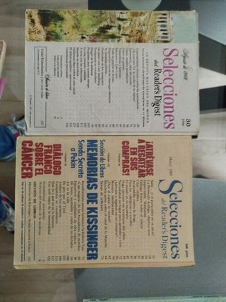 Revistas selecciones antiguas