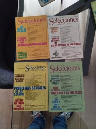 Revistas selecciones antiguas