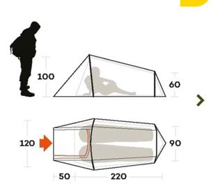 Tienda campaña Vango Tempest 200