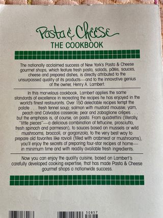 PASTA & CHEESE: The Cookbook versione inglese