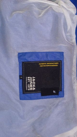 Chaqueta azul vintage 