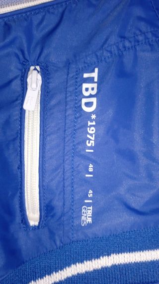 Chaqueta azul vintage 