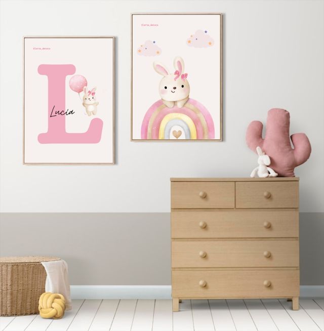 Conjunto de cuadros para bebés