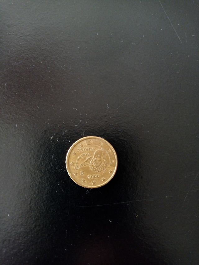 10 centimos Espanha 2000Eixo Invertido