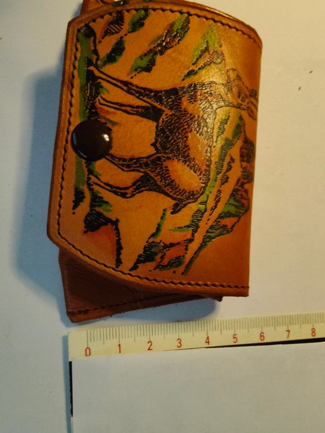 Portamonete fatto a mano