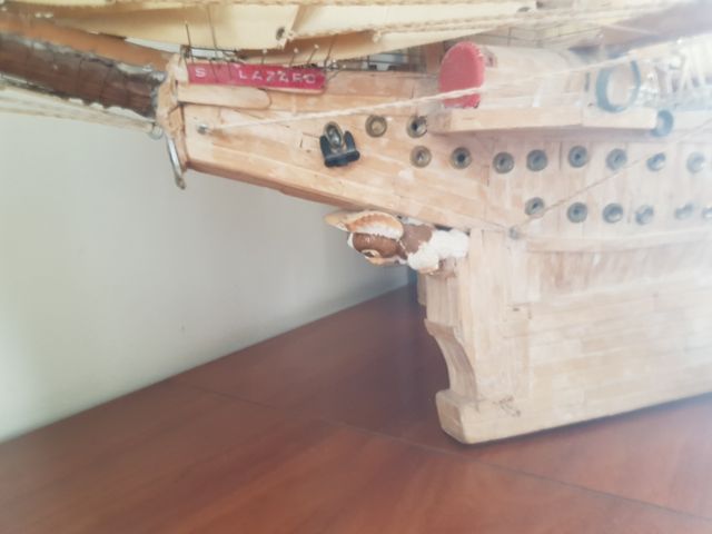 Barco hecho a mano, años 80 