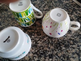 Tazas de tú y yo nuevo,