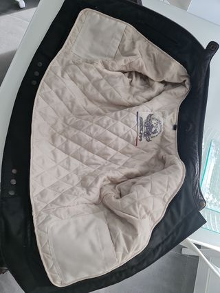 Cazadora de mujer  para moto de cuero (SEGURA)