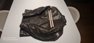 Cazadora de mujer  para moto de cuero (SEGURA)