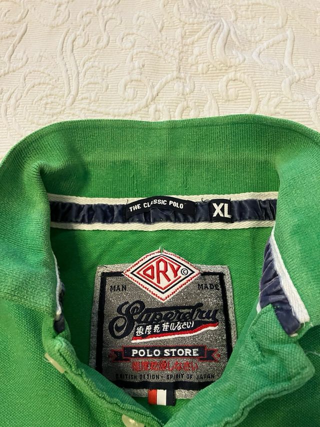 Superdry polo shirt taglia XL