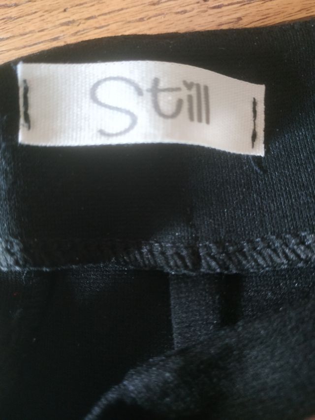 Gonna a tubino elastica nera