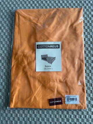 Bajera para cuna color mandarina