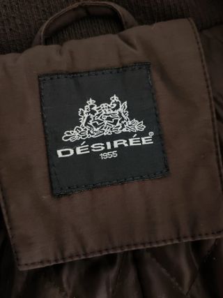 Vintage Desirée giacca marrone