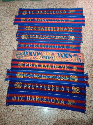 195 Bufandas F.C Barcelona