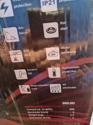 Soldador inverter progress 2000