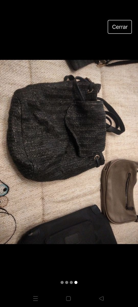 Lote bolsos y mochila