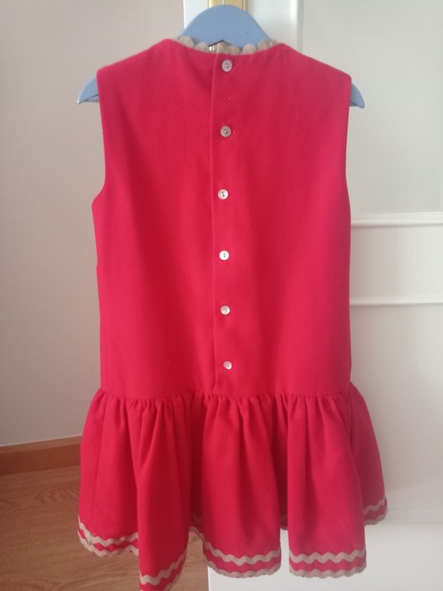 VESTIDO NIÑA Y CHAQUETA