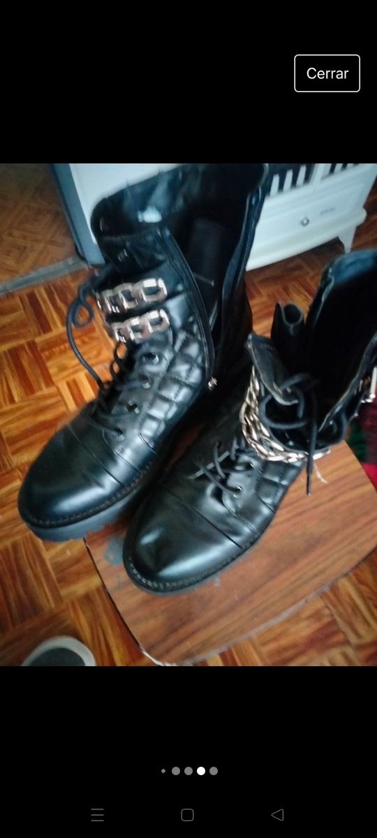 Botas negras