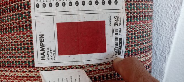 Alfombra IKEA HAMPEN