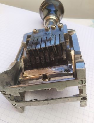 Numerador sello "El Casco" Mod.500 5mm