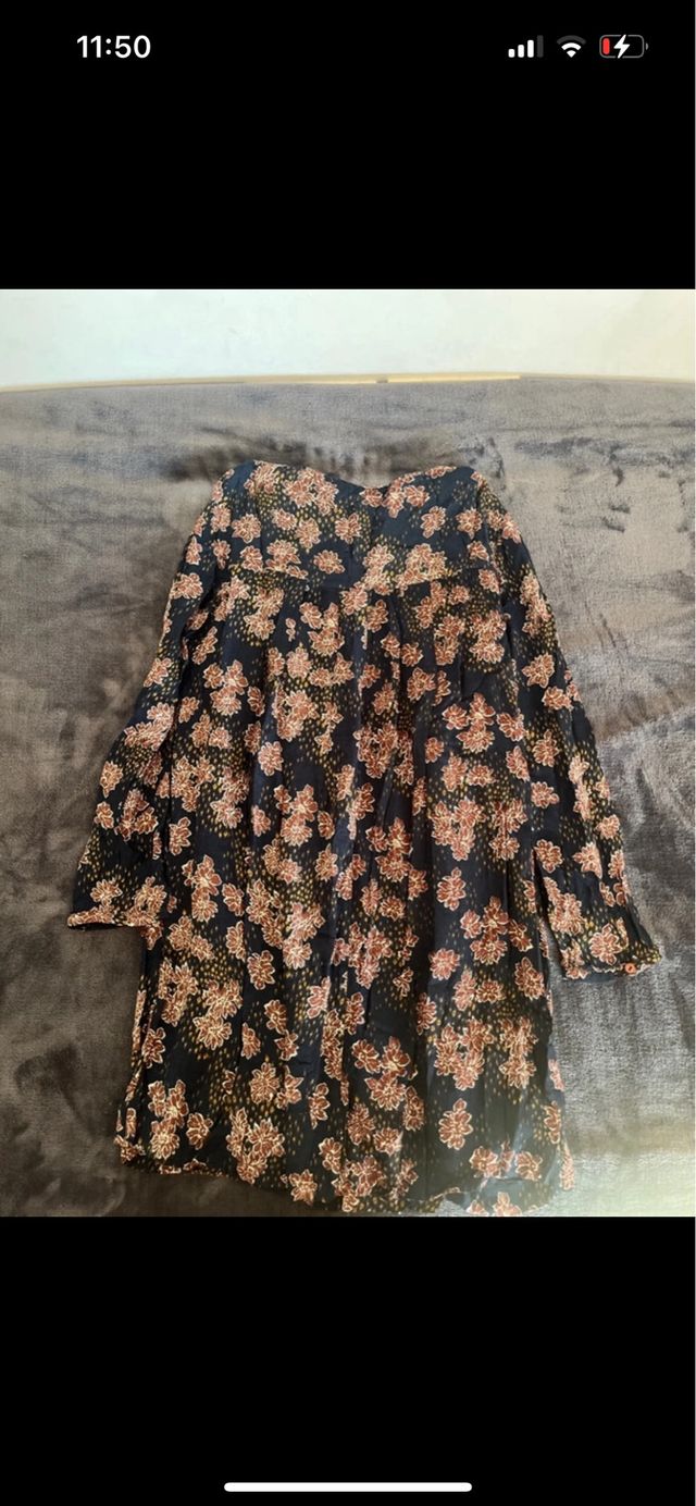 Vestido de niña estampado