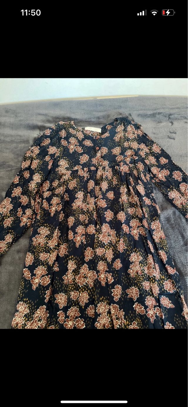 Vestido de niña estampado