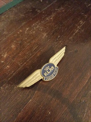 Insignia KLM piloto junior