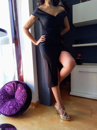 FALDA NEGRA IDEAL FIESTAS SIN ESTRENAR 