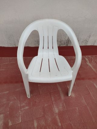 silla plástico