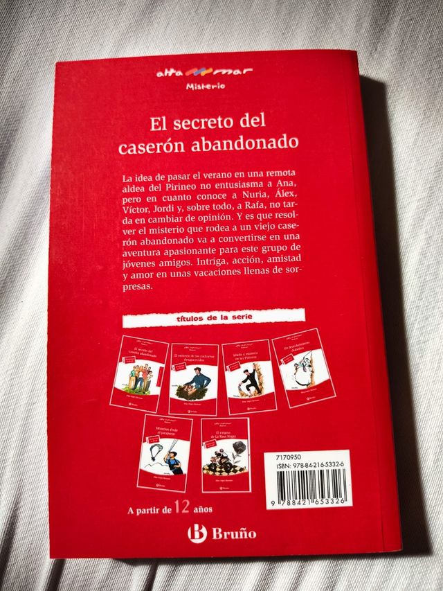 El secreto del caserón abandonado (Altamar) (Spanish Edition)