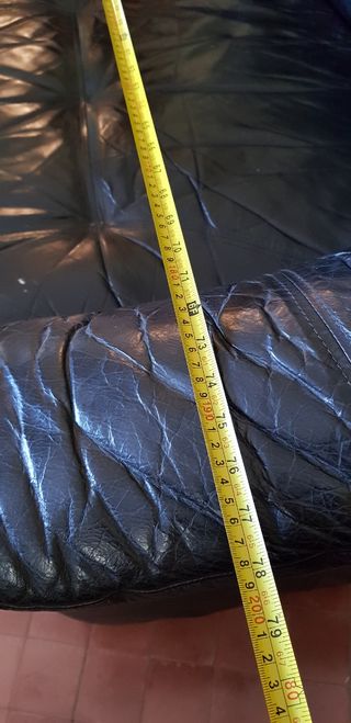 Sofá en piel tres plazas GRANFORT