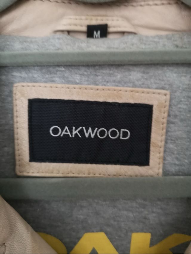 Cazadora piel mujer Oakwood