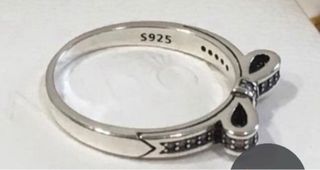 Anillo lazo de plata