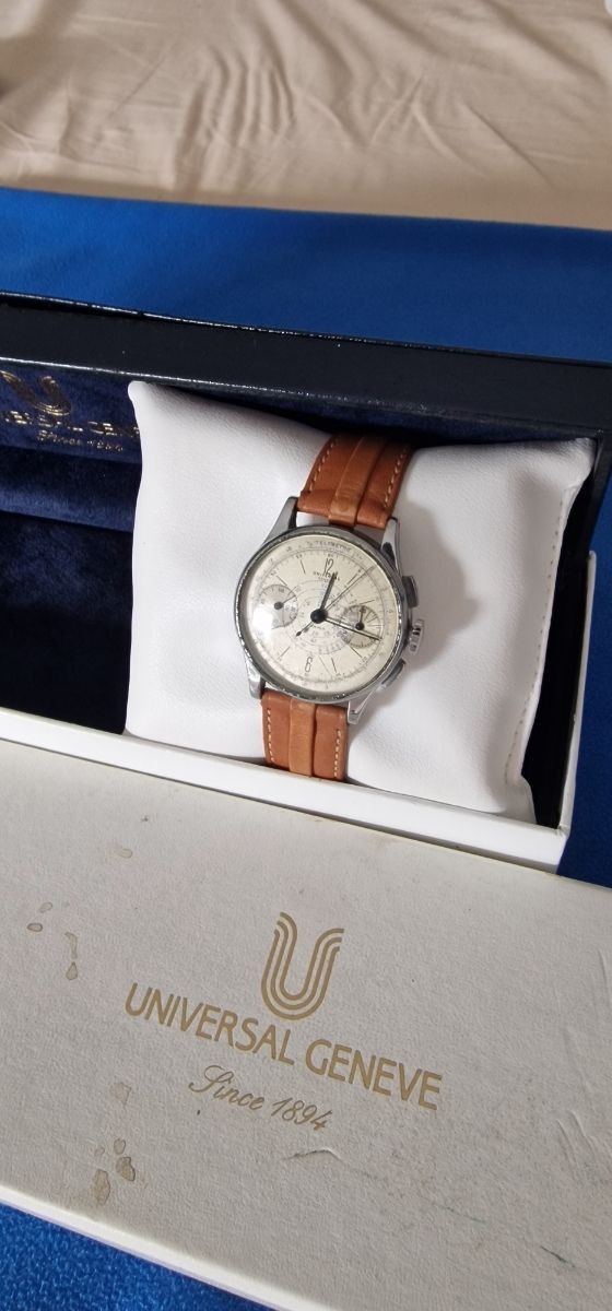Reloj Universal Genève Geneve compur compax