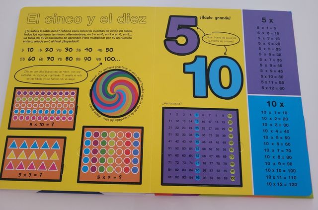 Gira y aprende: Tablas de Multiplicar