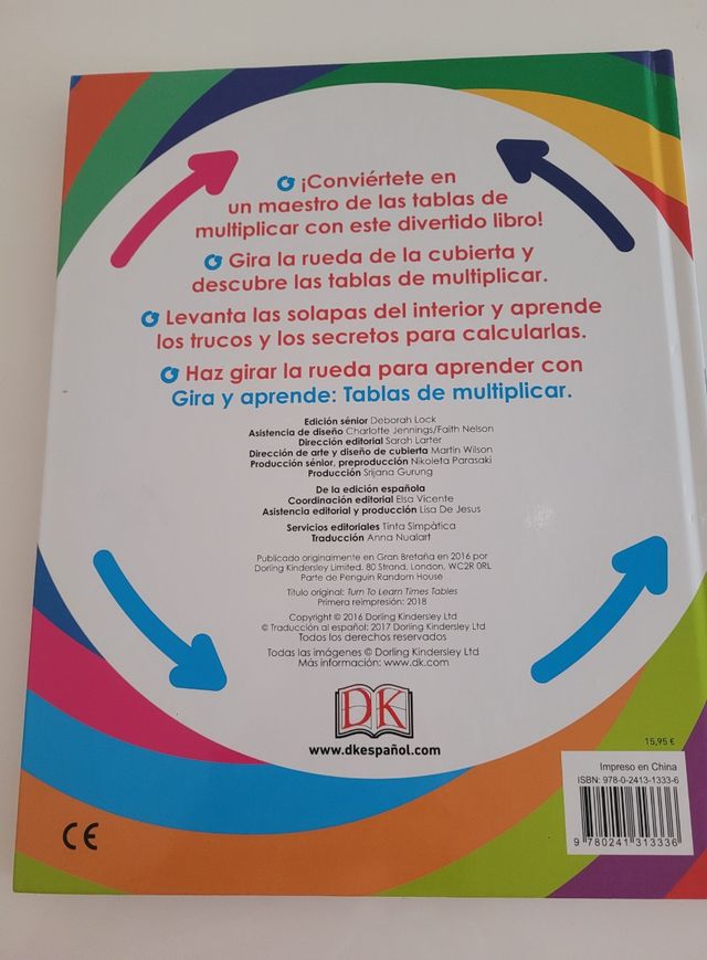 Gira y aprende: Tablas de Multiplicar