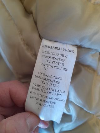 GIUBBOTTO INVERNALE UOMO TG 48