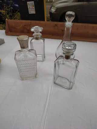 Bottiglie in vetro vintage 