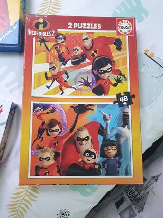 PUZZLES AVENGERS INCREIBLES Y FC BARCELO