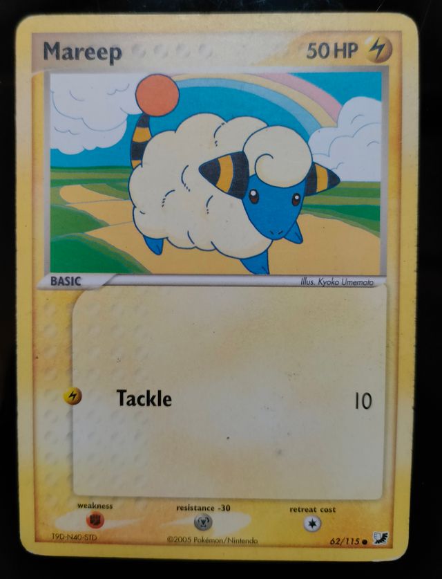 Pokemon Mareep 62/115 EX Forze Segrete ENG