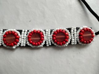 Bonita pulsera de abalorios 