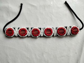 Bonita pulsera de abalorios 