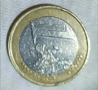 Moneta da 1 euro Repubblica Francese 