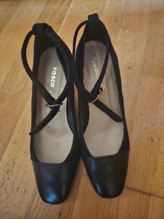 Zapatos negro Fosco