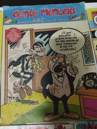 LOTE DE 7 COMICS AÑOS 70/80