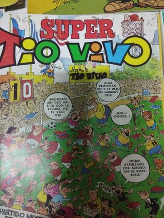 LOTE DE 7 COMICS AÑOS 70/80