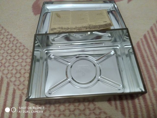 Caja metálica decoracion