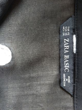 Camisa Zara XS