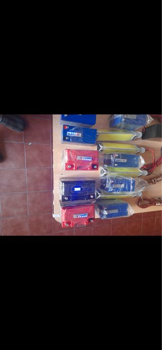 Kit luz e bateria pesca de lulas